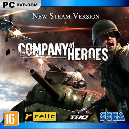Отряд Героев / Company of Heroes - New Steam Version (2013/PC/RUS/Repack от R.G. UPG)